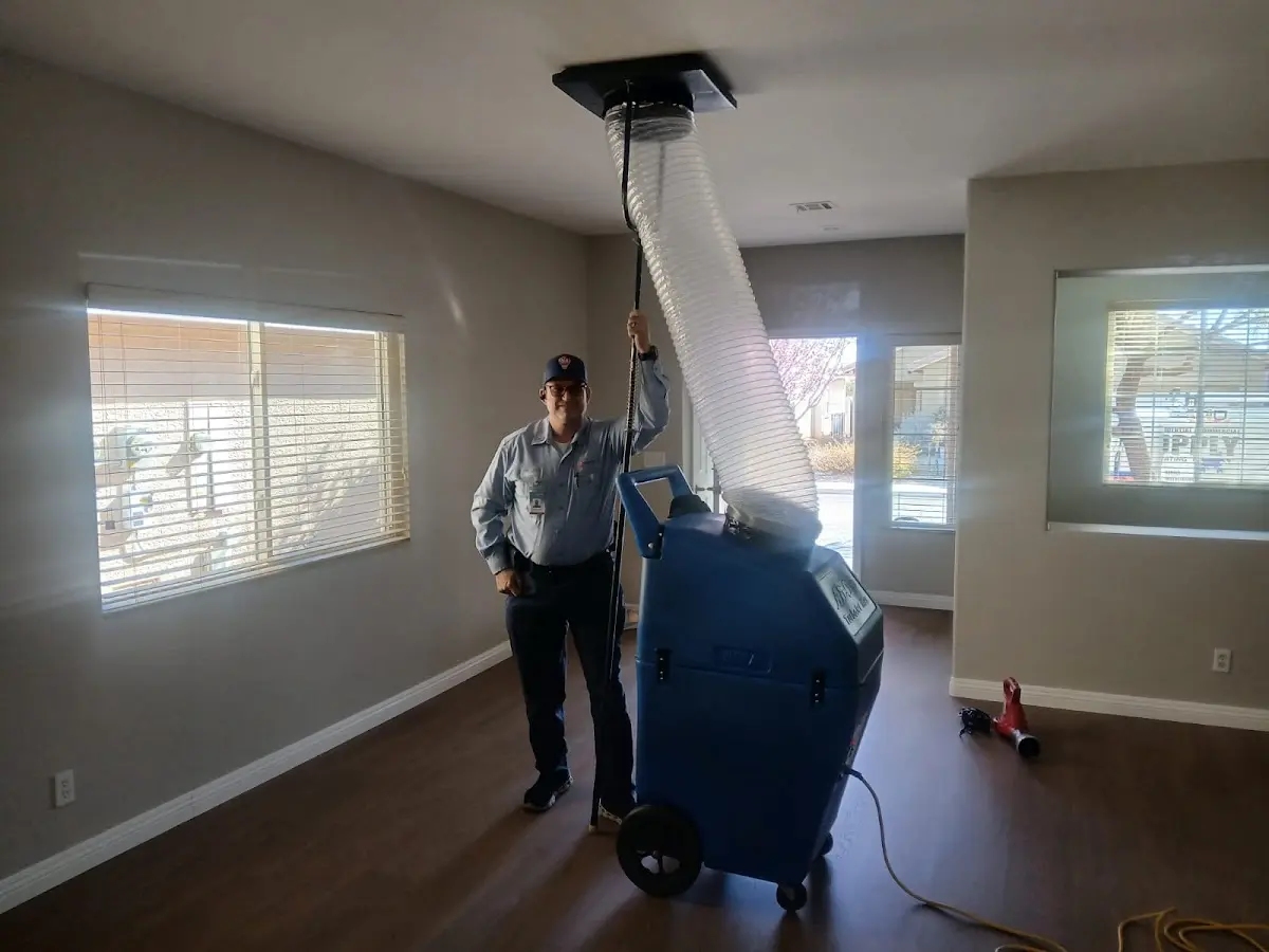 Professional Dryer Vent Cleaning work inside a Northbrook home